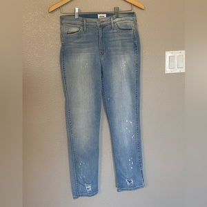 Hudson Jeans Cropped Distressed size 27